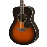 Yamaha® FS830 กีตาร์โปร่ง 40 นิ้ว ไม้ท็อปโซลิดสปรูซ/โรสวู้ด ทรง Concert + แถมฟรีกระเป๋าของแท้ Yamaha ** รุ่นท็อปโซลิดที่ขายดีที่สุด **