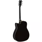 YAMAHA® FGX820C 41 -inch electric guitar, Traditional Western Cutaway 20 Freck Top Slid Slit + Free Deluxe & Pick & Charcoal
