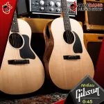 [USA 100%authentic] Gibson G-00, G-55, G-200 EC, G-Writer EC Natural [Free gift] [with Set Up & QC] [Insurance from the center] [100%authentic] [Free delivery] Red turtle