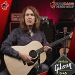 [USA 100%authentic] Gibson G-00, G-55, G-200 EC, G-Writer EC Natural [Free gift] [with Set Up & QC] [Insurance from the center] [100%authentic] [Free delivery] Red turtle