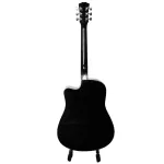 PASSION PS41CE 41 -inch electric guitar, concave neck, linden, shadow coated with 5 -band pickup steel with tuner + free guitar bags & picks
