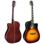 PARAMOUNT ED20E 41 inch electric guitar, D -neck, Sophus/Linden EQ 4 band tuner + free bags & Capo & Pick ** Center insurance