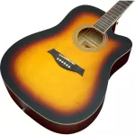 Fantasia M41 Acoustic Guitar, 41 inch acoustic guitar, Dreadnought style, Linden Wooden Wooden neck, enamel ** new acoustic guitar **