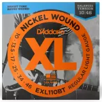 D'Addario® EXL110BT Electric guitars No. 10, 100% authentic nickel material, Balanced Tension Regular Light, 10 - 46 ** Made