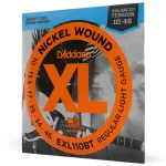 D'Addario® EXL110BT Electric guitars No. 10, 100% authentic nickel material, Balanced Tension Regular Light, 10 - 46 ** Made