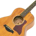 Paramount GS Mini 1T Travel Guitar, Airy Electric Guitar 36 "Parlor has a built -in strap. Top Sold Mahogy/Mahokan