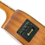 Paramount GS Mini 1T Travel Guitar, Airy Electric Guitar 36 "Parlor has a built -in strap. Top Sold Mahogy/Mahokan