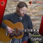 [Bangkok & Metropolitan Region Send Grab Quick] Epiphone J-500 Electric Guitar, AGED ANTIQUE NATURAL, AGED VINTAGE SUNBURST [free free gift] [with SET Up & QC easy to play] Red turtle