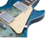 Kazuki BKZ-DLP กีตาร์ไฟฟ้า ทรง Les Paul 22 เฟรต บอดี้ไม้มะฮอคกานี คอไม้มะฮอคกานี ฟิงเกอร์บอร์ดโรสวู้ด ปิ๊กอัพฮัมบัคเกอร์