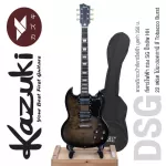 Kazuki BKZ-DSG Electric Guitar SG 22 Frets Body Body Mahakani wooden neck Finger Board Rosewood Pickup Hambuckage + *