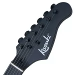 Kazuki BKZ-TTL electric guitar 22 Frets Body Body Wooden Wooden Maple, 2 single coils, whole body coating +
