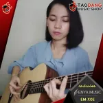 Ammee EM X0, ENYA EM X0E Electric Guitar [Free gift] [with SET Up & QC Easy to play] [Insurance from the center] [100%authentic] Red turtle