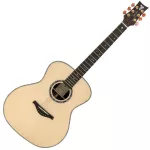 Taiki® T-D600 กีตาร์โปร่ง ทรง GA ไม้แท้ทั้งตัว ยูโรเปี้ยนสปรูซ/โรสวู้ด เคลือบเงา + แถมฟรีกระเป๋าบุหนา & ชุดน้ำยาเช็ดกี