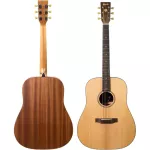 Kazuki ka55, airy guitar 41 inches, artist model ** Micro Frog ** Top Solid Sita Sita Sops/Mahogany DreadnouGHT Slope Shoul