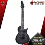 [Bangkok & Metropolitan Region Send Grab Quick] Electric guitar solar GC1.7FBB FLAME BLACK BURST MATTE [free free gift] [with SET Up & QC] [Insurance from the center] [100%authentic] [Free delivery] Turtle