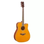 YAMAHA® FGC-TA Transacoustic Guitar Genuine Top Slide Studs Play effect, no need to plug in the amp + free guitar bag
