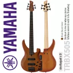 Yamaha® TRBX505 กีตาร์เบส 5 สาย 24 เฟร็ต แบบ Active ไม้โซลิดมะฮอกกานี คอไม้ 5 ชั้น ปิ๊กอัพฮัมคู่ ** ประกันศูนย์ 1 ปี **
