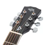 PASSION PS408CE 40 inches of electric guitar, concave, linden, shadow coated with 5 band pic upstock with tuner + free