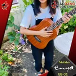 ENYA EB01EQ KLT-1 Electric Guitar, EB01EQ Fishman Presys [Free gift] [with SET UP & QC Easy to play] [100%authentic from zero] [Free Delivery] Red turtle