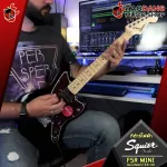 Electric guitar, Squier FSR Mini Jazzmaster HH Black [Free gift, complete set] [with Set Up & QC, easy to play] [Center insurance] [100%authentic] [Free delivery] Turtle