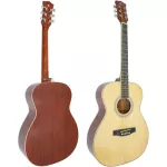 Ressonance LS-41OM Acoustic Guitar กีตาร์โปร่ง 41 นิ้ว ทรง OM ไม้สปรูซ/มะฮอกกานี เคลือบเงา จับเล่นตีคอร์ดง่าย ** เซ็ตอัพก่อนส่ง **