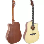 RESSONANCE LS-41C 41-inch guitar, Dreadnough shape Inlay shadow shark fins ** Set up before delivery **