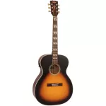 Vintage Ve160VSB Historic Series, ORCHESTRA Electric Guitar, Mahogy Ki Ki Ki Ki, Vintage Preamp, White Inley Inley ** 1 year Insurance *