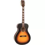 VINTAGE VE130VSB Historic Series Electric Guitar Folk Folk Wooden Wooden Wooden Wooden Wooden Wooden Pickie Pickpak Vintage Preamp White Block ** 1 year Insurance **