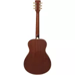 VINTAGE V130VSB Historic Series, FOLK Guitar, Mahogany Wooden Square White Block Vintage Sunburst