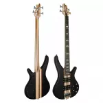 SQOE BS400 Active Bass, 4 Bass, 24 Frets, Active, Ash wood, 5 pieces of wooden neck, Hamkin ** 1 year insurance **