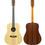 PARAMOUNT QAG701 Airy Guitar / QAG701E Electric 41 "Dreadnought Stewer Stewood / Rose Wood SE-40 Pickups for Qag701E