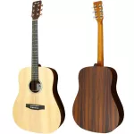 PARAMOUNT QAG701 Airy Guitar / QAG701E Electric 41 "Dreadnought Stewer Stewood / Rose Wood SE-40 Pickups for Qag701E