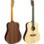 PARAMOUNT QAG701 Airy Guitar / QAG701E Electric 41 "Dreadnought Stewer Stewood / Rose Wood SE-40 Pickups for Qag701E