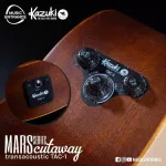 Kazuki D1CETAC Mar Series, 41 -inch electric guitar, transacoustic, Dreadnought, Sprueus/Mahogany wood + free 12 millimeters thick baking guitar bag
