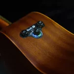 Kazuki D1CETAC Mar Series, 41 -inch electric guitar, transacoustic, Dreadnought, Sprueus/Mahogany wood + free 12 millimeters thick baking guitar bag