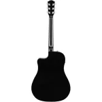 Fender® CD60SCE BK Acoustic Electric Guitar กีตาร์โปร่งไฟฟ้า 41 นิ้ว ไม้ท็อปโซลิดสปรูซ + แถมฟรีกระเป๋า & ถ่าน & ประแจขันคอ ** ประกันศูนย 1 ปี **