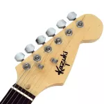 KAZUKI, Strat BKZ02 Electric Guitar, Free Jack & Guitar