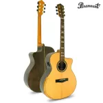 Paramount C5E 41 "Electric guitar 41" Professional red pine wood, built -in strap machine + free bag & kapo & pick up ** Choose a pickup / 1 year insurance **