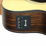 PARAMOUNT GS MINI 3, Airy Guitar 36 "Parlor shape with built -in strap machine + free guitar bag & kapo & pirate guitar