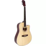 Fantasia 41 -inch acoustic guitar model QAG411M + free guitar bags & guitar strap & Capo & Pick ** New Airy Guitar **