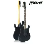 Proline PE1100 Electric guitar Strat 24 Freat Black Black Black Hands