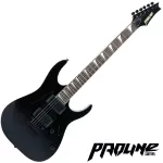 Proline PE1100 Electric guitar Strat 24 Freat Black Black Black Hands