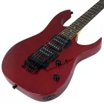 Proline PE2000 Electric guitar Strat 24 Freck Red wood, HSH, HSS, Pickup ** Foy Rose **