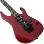 Proline PE2000 Electric guitar Strat 24 Freck Red wood, HSH, HSS, Pickup ** Foy Rose **