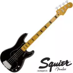 Fender® Squier® Classic Vibe 70s Precision Bass MN กีตาร์เบส 4 สาย ไม้นาโต้ คอไม้เมเปิ้ล ** ประกันศูนย์ 1 ปี **