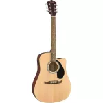 FANDER® FA-125CE 41-inch electric guitar, Dreadnough shape, coated coated coating, tuner function ** use Fishman® ** + free guitar bags