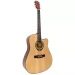 PARAMOUNT QAG412 41 inch guitar, concave neck, spruce/linden coated + free guitar bag & kapok ** Ki Ta