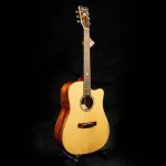 Kazuki 41 -inch guitar, authentic solid wood, both Dreadnought style, concave neck, All Soul DC + free, free, special thick guitar bag ** A