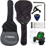 YAMAHA® FS850, 40 -inch guitar, Top Sol, Hokkani, Concert style, Mahok wood, whole body + free bag & tuner & kapo &