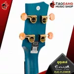 อูคูเลเล่ Enya EUC-Flower ดอกขาวบริสุทธิ์ งานเนียบ ไม้ละเอียด สยบทุกบทเพลง พร้อมของแถมสุดพรีเมี่ยม จัดส่งฟรี - เต่าแดง